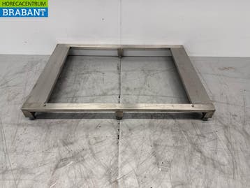 RVS Steamer Onderstel 96 x 66,5 x 10 cm Horeca, Ophalen of Verzenden, Gebruikt