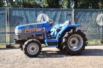 Veiling: Minitractor Iseki TG25F Diesel 25pk, Zakelijke goederen, Agrarisch | Tractoren, Gebruikt, Tot 2500, Tot 80 Pk, Ophalen
