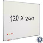 Whiteboard 120x240 cm - Magnetisch, Ophalen of Verzenden, Nieuw