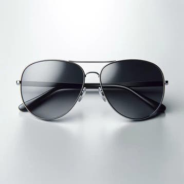Aviator Zonnebril Zwart, Sieraden, Tassen en Uiterlijk, Zonnebrillen en Brillen | Heren, Ophalen of Verzenden, Nieuw