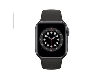 Apple Watch Series 6 - Smartwatch - ECG GPS - Grijs, Sieraden, Tassen en Uiterlijk, Smartwatches, Verzenden, Zo goed als nieuw