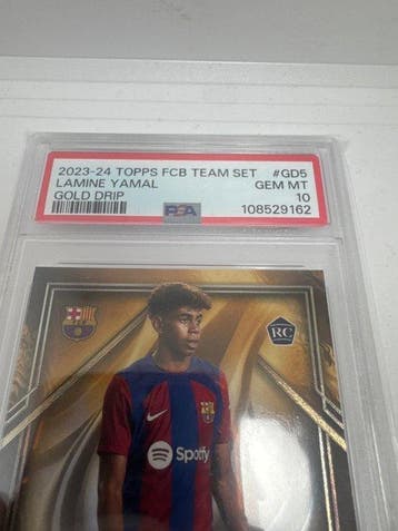 2023/24 Topps FC Barcelona Lamine Yamal GD-5 Graded card -, Nieuw