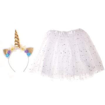 Unicorn Verkleedset Kind – Carnaval Outfit met Glitters &, Ophalen of Verzenden, Nieuw