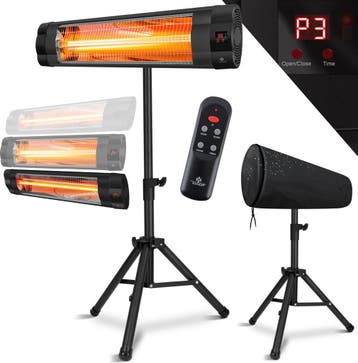 Infrarood Verwarming - Terrasverwarmer - Elektrische Heater, Tuin en Terras, Verzenden, Zo goed als nieuw