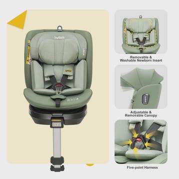 Jovikids Ranger 360° i-Size Autostoel 40-150cm met Isofix en, Verzenden, Nieuw
