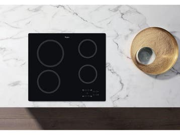 Whirlpool AKT 801/NE - Inductiekookplaat - 4 zones - Zwart, Verzenden, Zo goed als nieuw