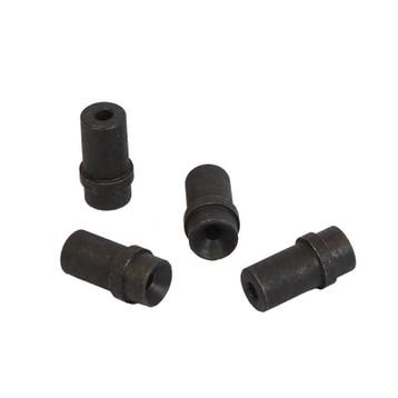 Set van 4 stalen nozzles 6 mm. voor straalpistool 0013, Ophalen of Verzenden, Nieuw