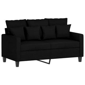Bankstel 2-zits Zwart | 30% Korting | Snel Beslissen, Huis en Inrichting, Overige materialen, 75 tot 100 cm, Ophalen of Verzenden