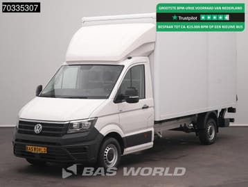 Volkswagen Crafter 177pk Automaat Laadklep Bakwagen Airco Ca, Automaat, Stof, Gebruikt, Euro 6