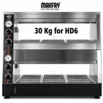 Makfry Warmhoudvitrine | Hot Display HD6 | RVS | Cap. 30KG |, Ophalen of Verzenden, Nieuw in verpakking