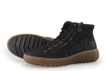 Rieker Hoge sneakers in maat 40 Zwart, Kleding | Dames, Schoenen, Verzenden, Zwart, Rieker, Sneakers of Gympen