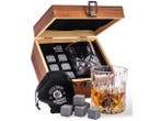 Veiling - Whisky set met 6 Koelstenen &amp; Whiskey Glas