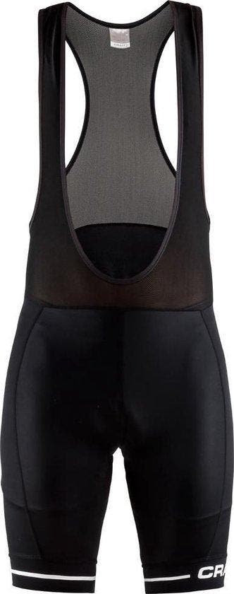 Craft - Maat XL - Rise Bib Fietsbroek Heren - Zwart; Wit, Verzenden, Nieuw