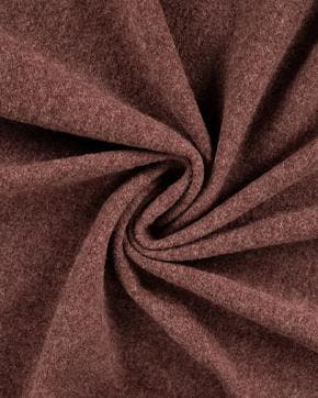 Merino Wol Fleece Bruin Melange, Nieuw, Bruin