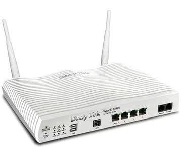 DrayTek Vigor 2132FVn Gigabit Router - Gebruikt Outlet, Computers en Software, Netwerk switches, Ophalen of Verzenden, Nieuw