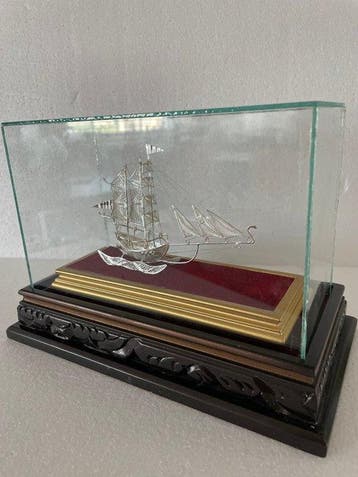 Ansor - Modelschip - Ansor silver - Yogyakarta, Indonesië,, Nieuw