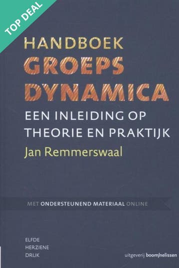 Handboek groepsdynamica, 9789024402328, Verzenden, Zo goed als nieuw, HBO