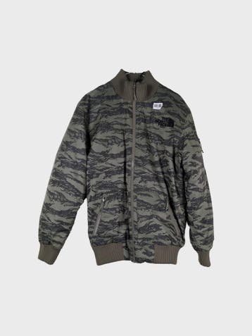 The North Face Bomberjacks Heren maat S Olive Green, Overige kleuren, Ophalen of Verzenden, Zo goed als nieuw, The North Face