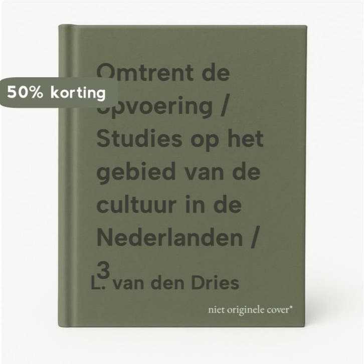 Omtrent de opvoering / Studies op het gebied van de cultuur, Boeken, Kunst en Cultuur | Dans en Theater, Zo goed als nieuw, Verzenden