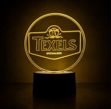 Led lamp Texels speciaalbier, Verzamelen, Ophalen of Verzenden, Nieuw, Lichtbak of (neon) lamp