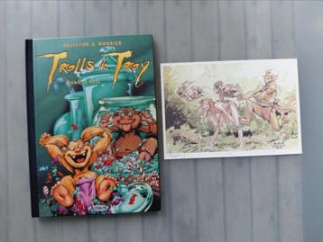 Trolls de Troy T7 - Plume de sage + ex-libris - Signé - C -, Nieuw
