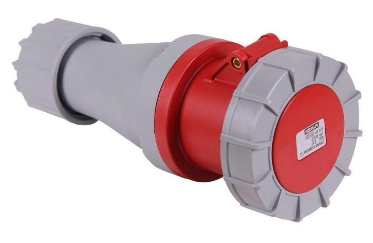 CEE Contrastekker 400.volt 63.Amp 5.polig Quick Lock, Doe-het-zelf en Verbouw, Elektra en Kabels, Stekker, Nieuw, Verzenden