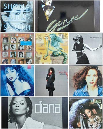 Diana Ross, Jennifer Rush, Amanda Lear, Bangles, Shona, Nieuw in verpakking