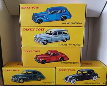 Atlas 1:43 - Modelauto (14) - Boîtes Dinky Toys contenant, Hobby en Vrije tijd, Nieuw