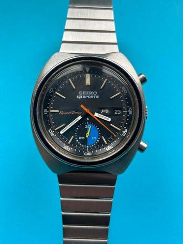 Seiko - 5 Sports Speedtimer - Zonder minimumprijs -, Sieraden, Tassen en Uiterlijk