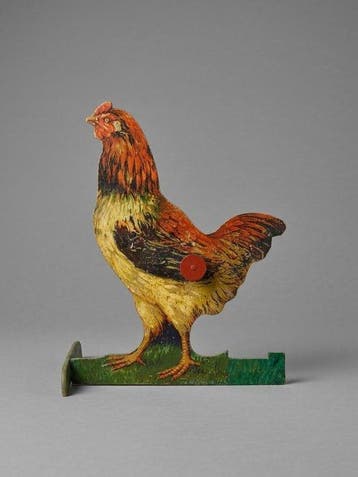 Eureka - Speelgoed Ancien jeu de tir à la poule - Cible, Antiek en Kunst