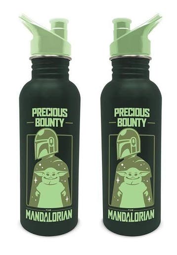 Star Wars The Mandalorian Precious Bounty Metalen Waterfles, Ophalen of Verzenden, Nieuw