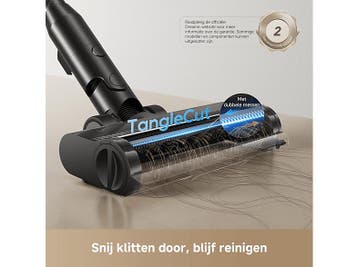 Dreame -  R20 Pro Snoerloze Steelstofzuiger 2 In 1  - Zwart, Witgoed en Apparatuur, Stofzuigers, Verzenden, Nieuw, Reservoir, Minder dan 1200 watt