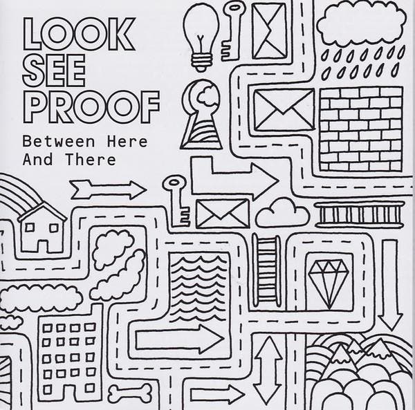 cd - Look See Proof - Between Here And There, Cd's en Dvd's, Cd's | Overige Cd's, Zo goed als nieuw, Verzenden