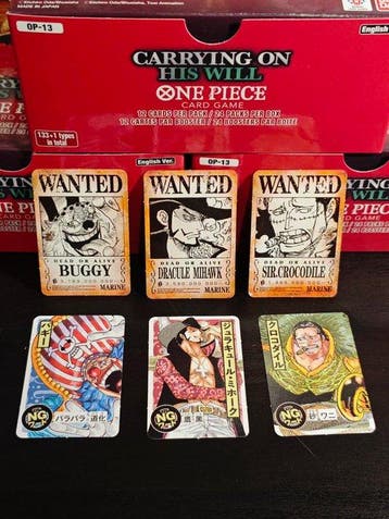 Bandai - 6 Card - One Piece - Imagine Wanted - Promo card,, Nieuw