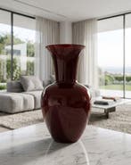 Vaas - Muranoglas - Vaas van Murano-glas, Antiek en Kunst