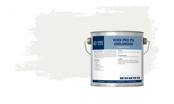 Wixx PRO PU Snelgrond RAL 9016 | Verkeerswit 1L, Verzenden, Wit, Nieuw, Verf