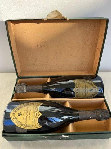 1982 Dom Pérignon - Champagne Brut - 2 Flessen (0.75 liter), Nieuw
