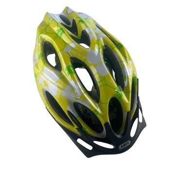 Abus Babyhelm Kinderhelm Hibiscus Lime Chaos S 48-55 cm, Verzenden, Nieuw