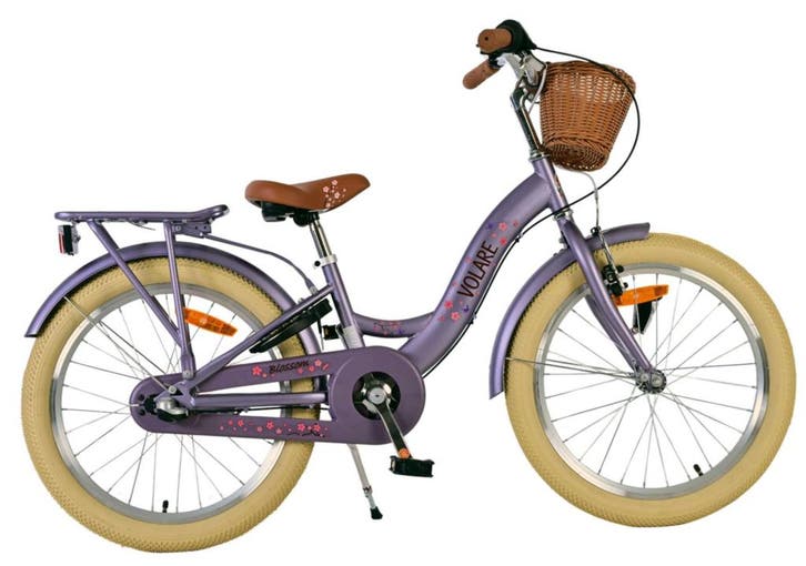 Volare Blossom Kinderfiets - Meisjes - 20 inch - Paars - Nex, Fietsen en Brommers, Fietsen | Kinderfietsjes, 20 inch of meer, Nieuw
