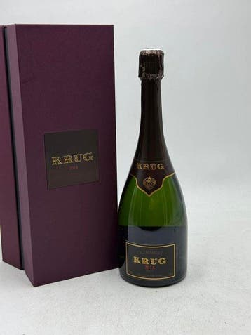 2013 Krug, Vintage - Champagne - 1 Fles (0,75 liter), Nieuw