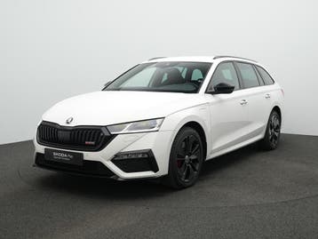 Zakelijke Lease |  Škoda Octavia Combi 1.4 TSI RS iV 245 pk, Automaat, Stof, Gebruikt, Overige brandstoffen