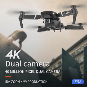 Opvouwbare FPV WiFi Drone met 4K Camera en Vliegstabilisatie, Verzenden, Nieuw