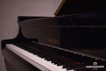 Yamaha C3 PE messing vleugel - 1953215, Muziek en Instrumenten, Piano's, Nieuw, Zwart, Vleugel