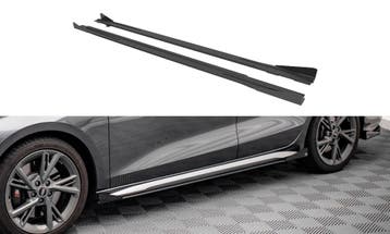 Street Pro Zijskirts met Canards Audi A3 S-Line/S3 8Y, Ophalen of Verzenden, Nieuw