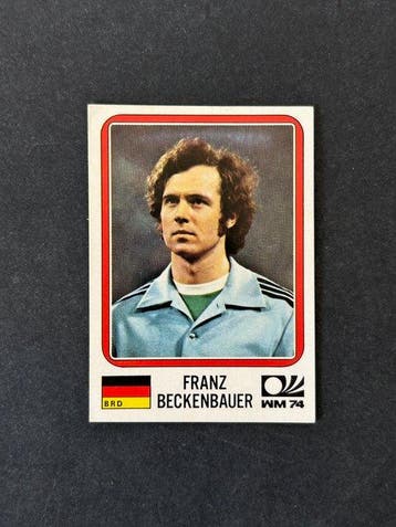 1974 Panini World Cup Munchen 74 Franz Beckenbauer 89 - 1, Nieuw