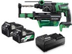 Veiling - Hikoki boor-breekhamer set SDS-Plus 36V DH36DPE, Doe-het-zelf en Verbouw, Gereedschap | Boormachines, Nieuw