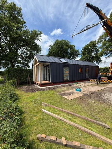 Arbor L | Chalet te Koop | Tiny House | Huis te koop, Verzenden, Nieuw, 400 cm of meer, Metaal