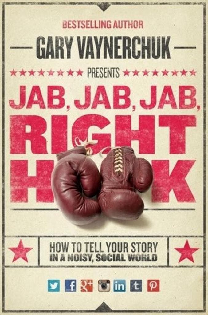 Jab, Jab, Jab, Right Hook 9780062273062 Gary Vaynerchuk, Boeken, Taal | Engels, Zo goed als nieuw, Verzenden