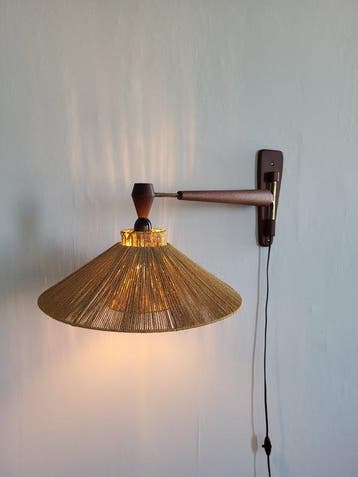 LYFA – dänische Mid-Century Teleskop-Wandleuchte – 1960er