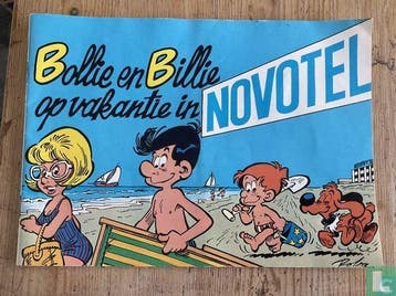 Bollie en Billie op vakantie in Novotel - 1979, Boeken, Eén stripboek, Verzenden, Gelezen, Roba, Jean.